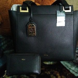 New Ralph Lauren (purse and wallet)